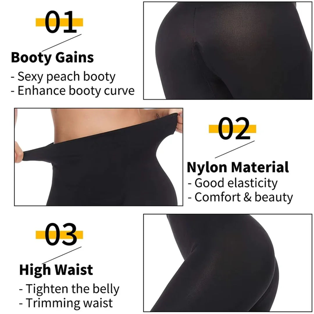 High Waisted Shaping Black Leggings™