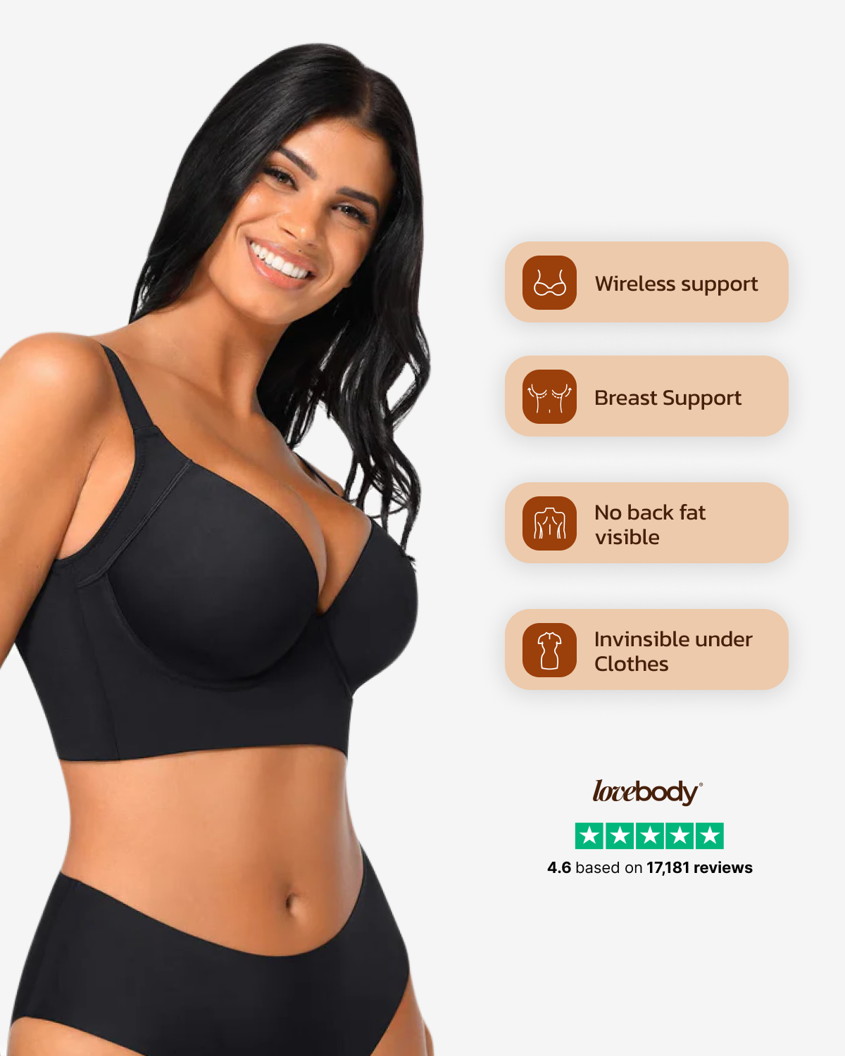 The Perfect Fit Back-Smoothing Bra™️