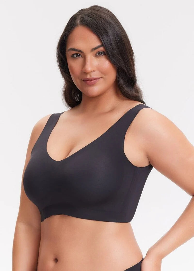 Wireless V-Neck Back-Smoothing Bra™